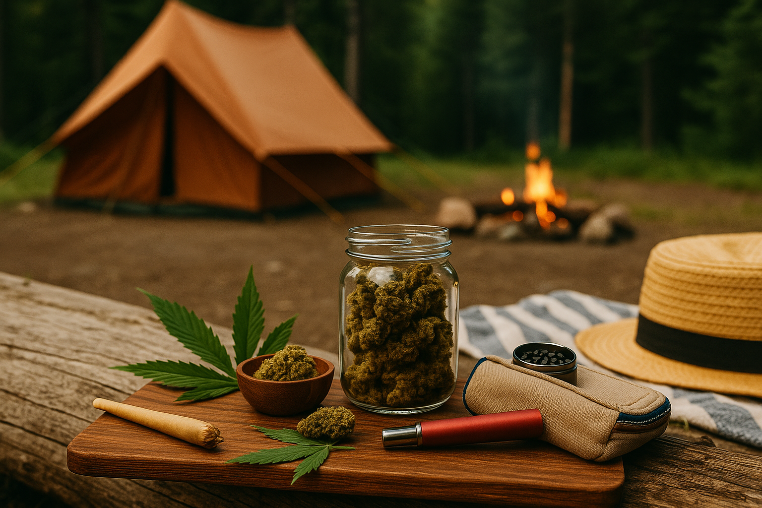 Camping Chronicles: Enhancing the Great Outdoors with Cannabis