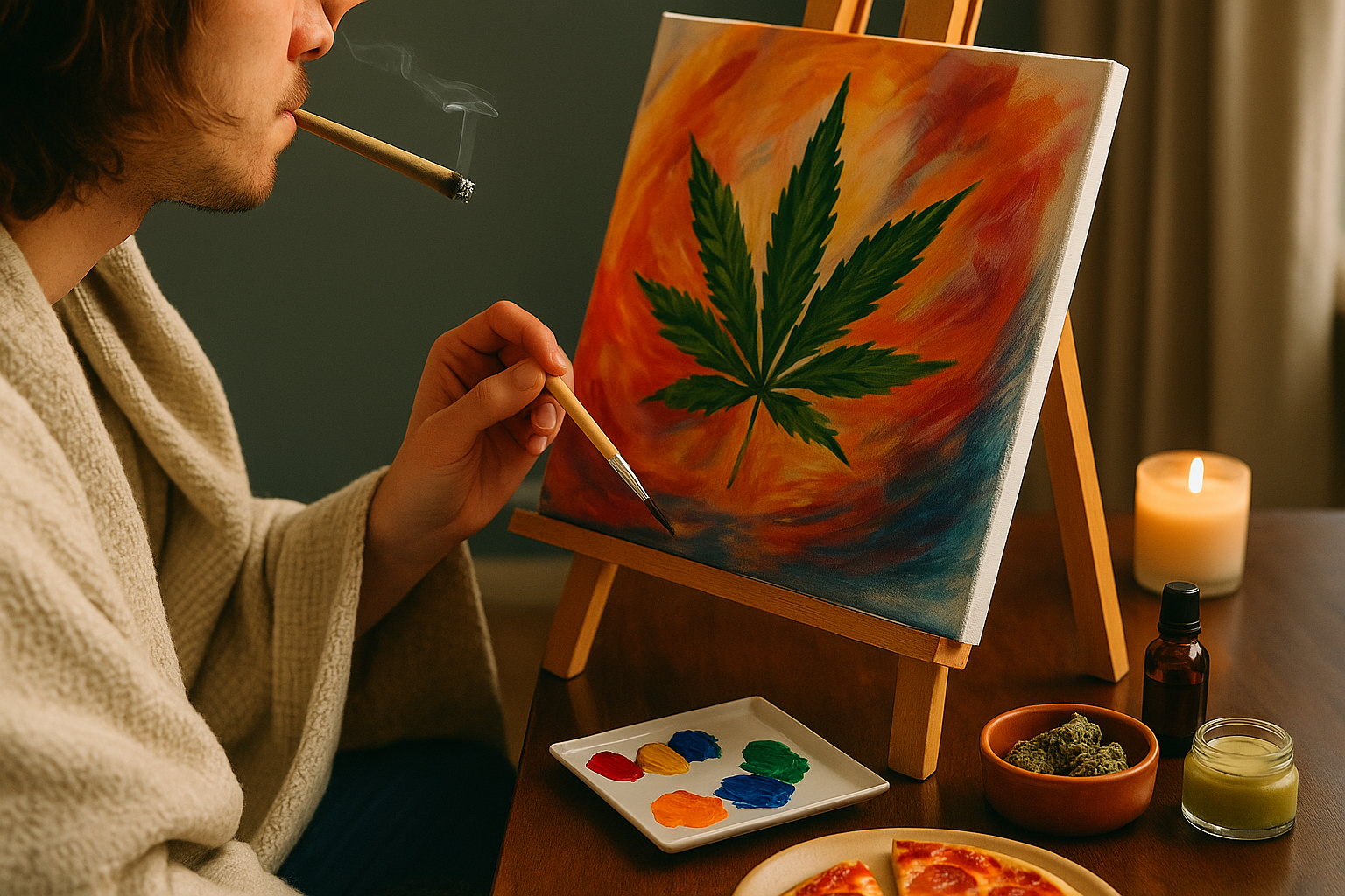 Cannabis & Creativity: Journaling, Painting, and More Indoors